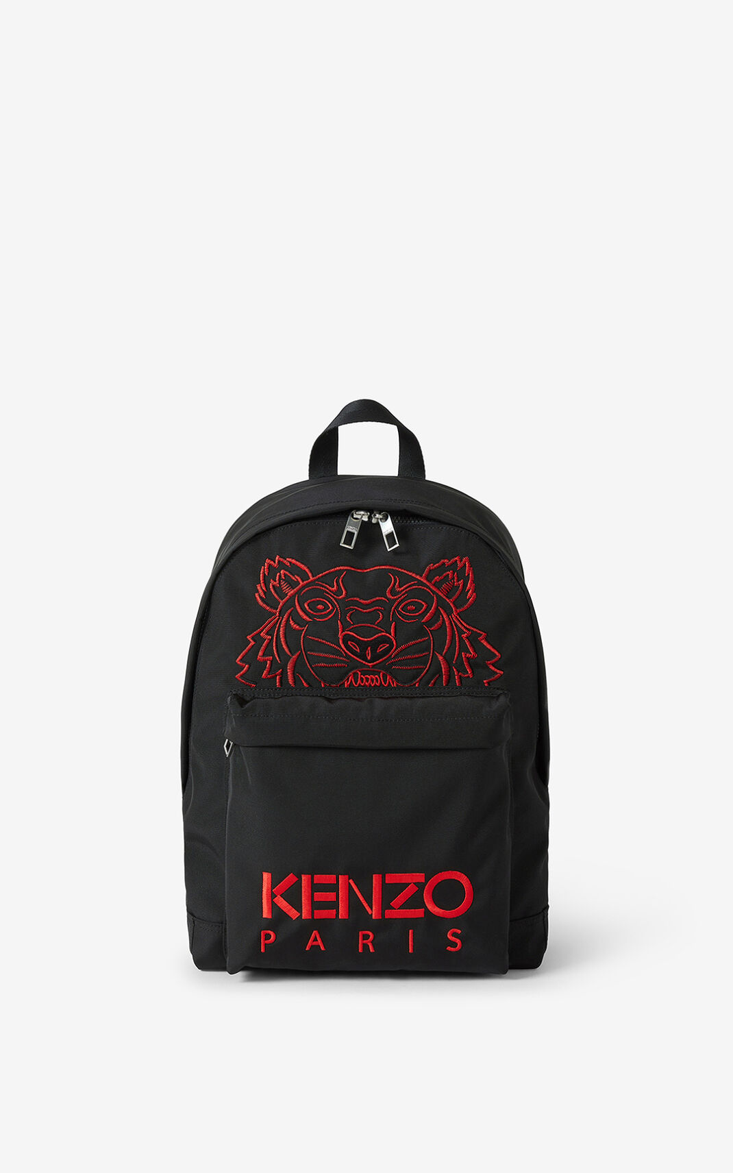 Mochila Kenzo Kampus Tiger Lona Hombre Negras AJB459871